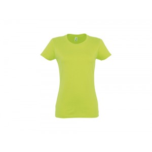 T-SHIRT SRA M/MANGA IMPERIAL WOMEN VERDE MAÇÃ 